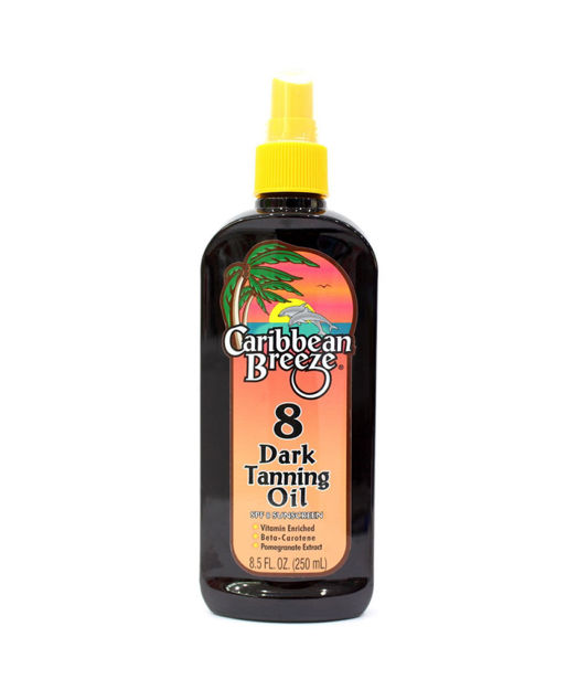 صورة Caribbean breeze dark tanning spf 8 oil 250 ml