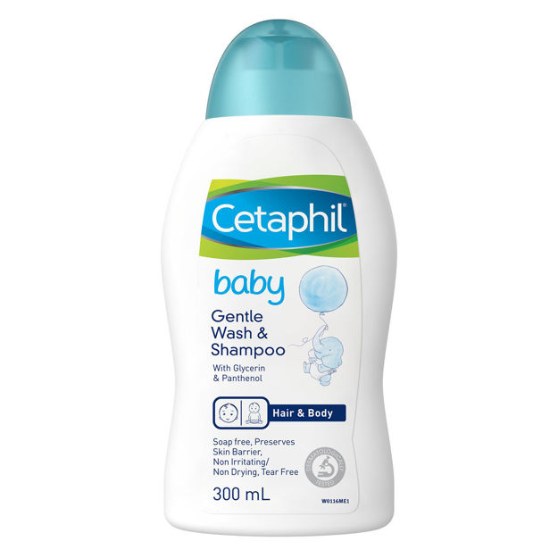 صورة cetaphil baby gentle wash & shampoo 300ml