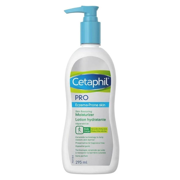 صورة Cetaphil pro Eczema porone moisturizer lotion 295 ml