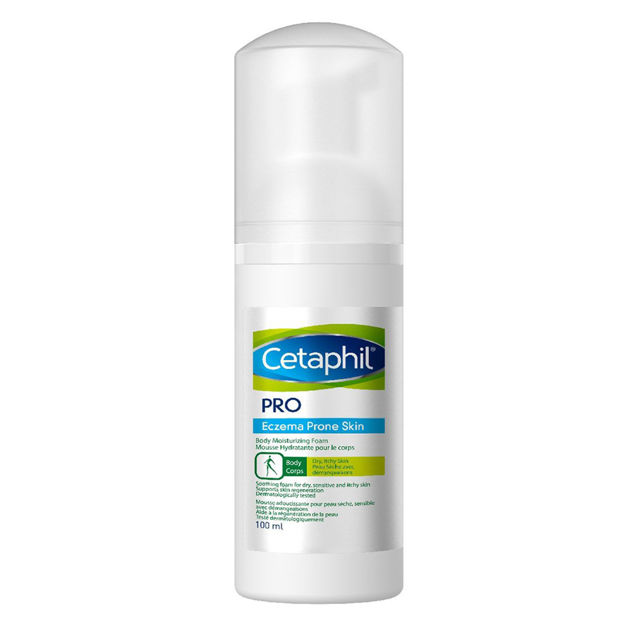 صورة Cetaphil pro Eczema porone skin body moisturizing foam 100 ml