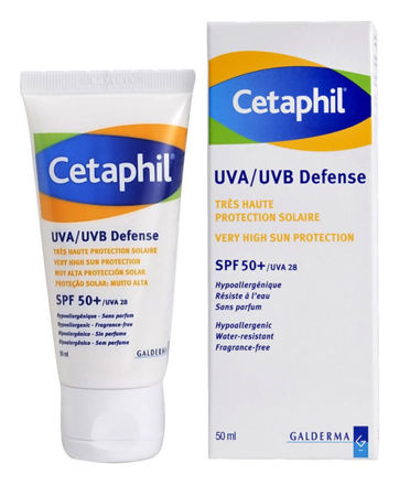 صورة cetaphil uva / uvb defense spf 50 / uva 28 cream 50 ml